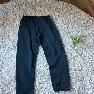 Cozy Classic jerzees Black men’s baggy comfy sweatpants, joggers Lounge Pants fl